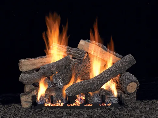 Ponderosa vent free gas logs